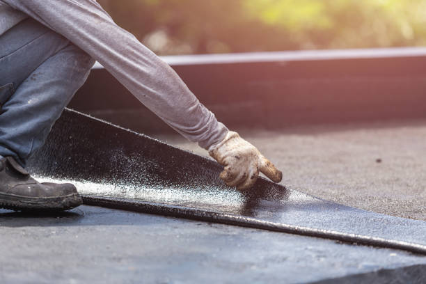 Professional Emergency Waterproofing technician working in Greenfield, IN